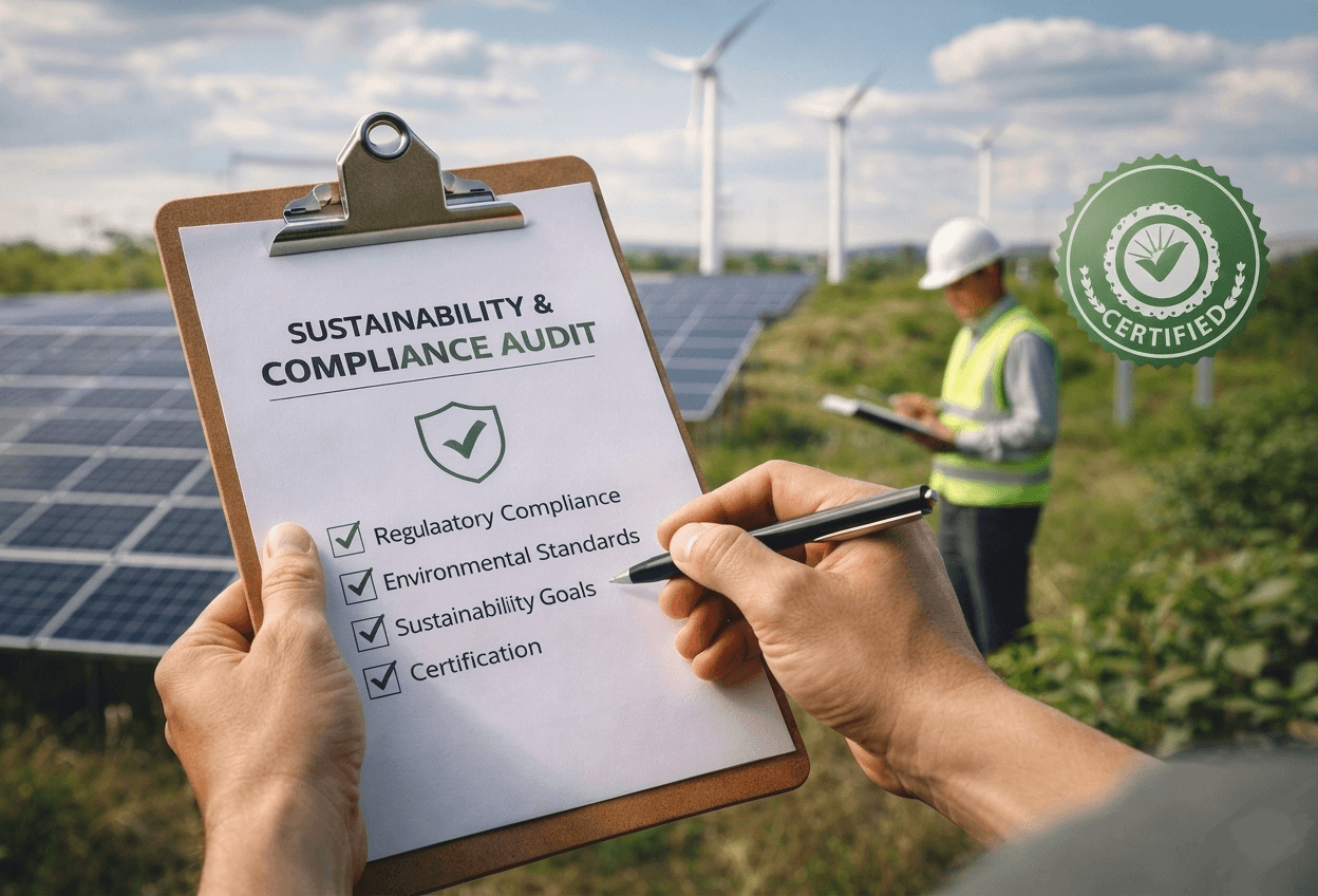 Sustainability & ESG Compliance Hero Mobile